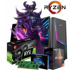 PC AMD RYZEN 5 4500 16GB 1TB NVME A520M RTX3050